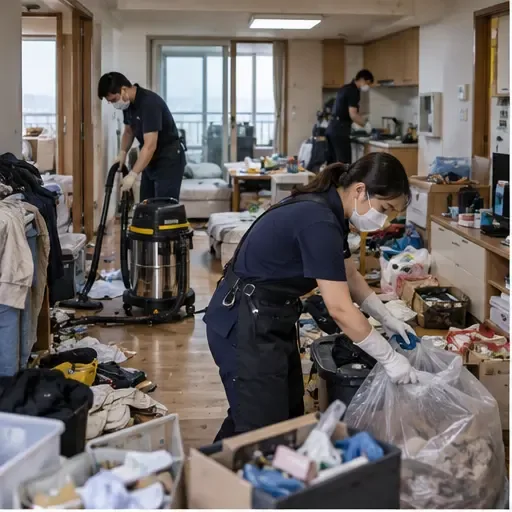 광주남구 쓰레기집청소·유품정리·고독사 오염 제거와 공간 정돈까지 책임 있게