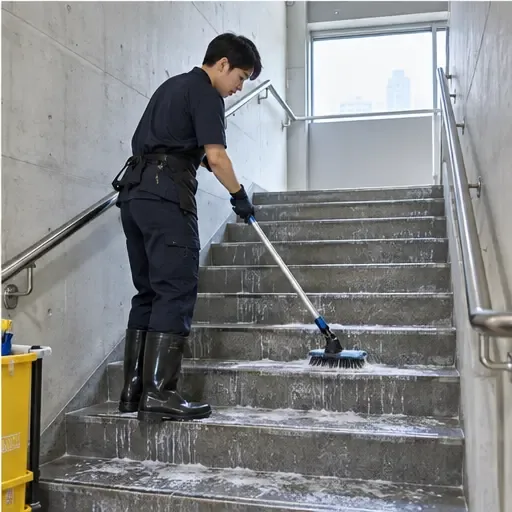 광주 북구 두암동 계단청소 계단 면과 논슬립 틈새까지 꼼꼼하게